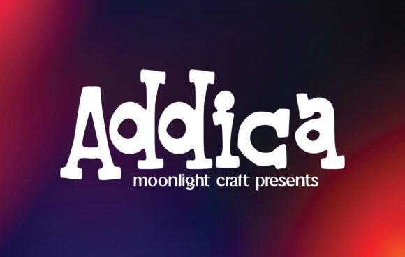 Addica Font: A Handwritten Typeface for Editorial Design