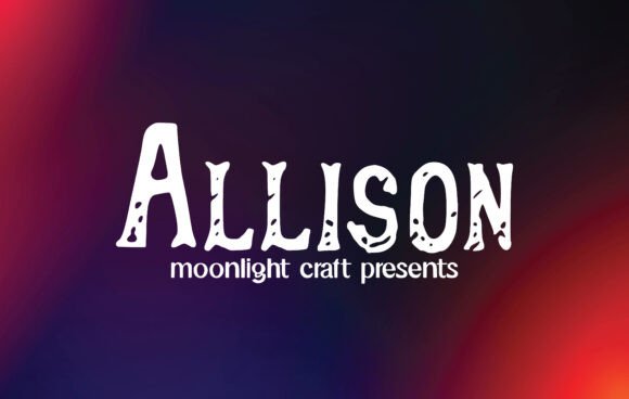 Allison: A Slab Serif Font for Editorial Design