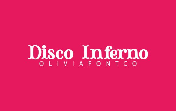 Disco Inferno Font Review for Romantic Brand Identity