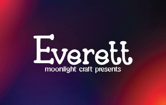 Everett Font: Handwritten Charm for Digital Branding