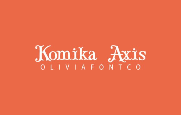 Komika Axis Font: Authentic Handwritten Style for Branding