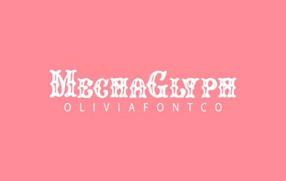 Mechaglyph Font Review for Handmade Product Design