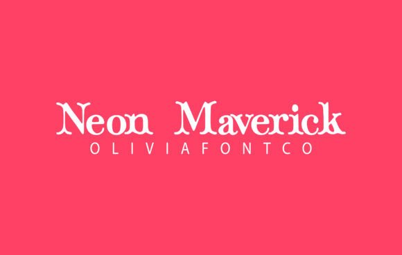 Neon Maverick Font for Authentic Small Business Branding