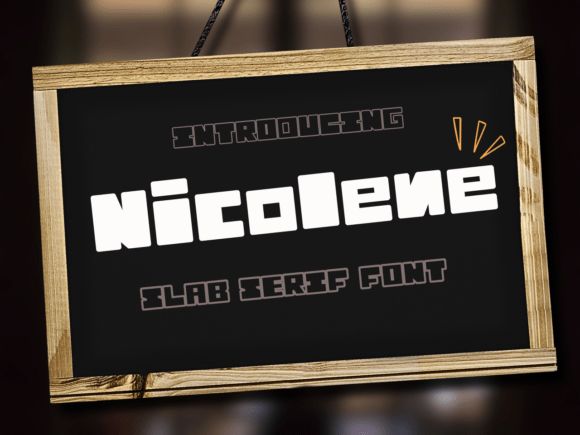 Nicolene Font: Bold Branding for Small Business