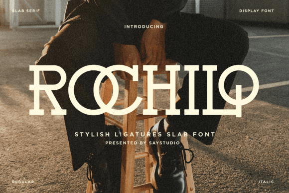 Rochilo Font Review: Modern Slab Serif Design