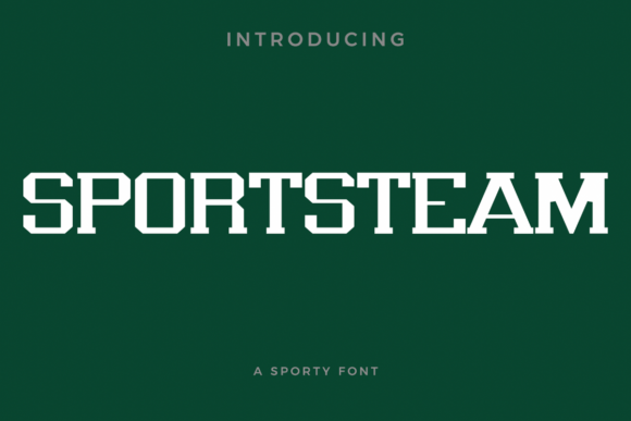 Sportsteam Font Review for Makers and Product Design