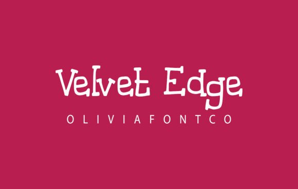 Velvet Edge Font: Elevating Campaign Visuals with Romantic Typography